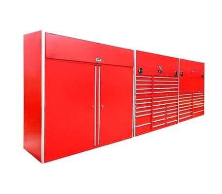 OEM ODM 72 인치 도구 상자 사용자 지정 금속 엽 도구 상자 공급자 자동차 캐비닛 도구 트롤리 차고