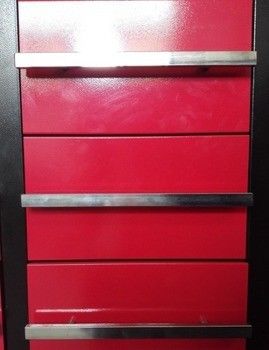 기계 도구 상자 세트 냉 laminated 강철 캐비닛에 드로저와 철 선반