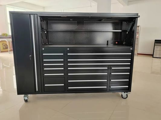 1.0/1.2/1.5mm 두께 냉면 스틸 도구 캐비닛 드라와 선택적인 손잡이