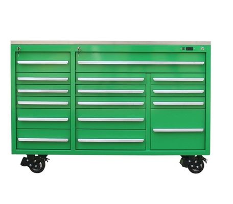 용납 OEM ODM 72인치 큰 금속 도구 카트와 드로거 차고 워크샵