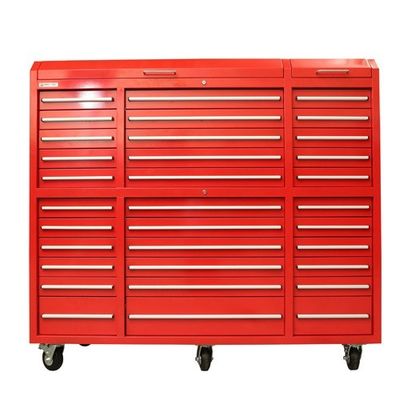 워크샵 차고 72in 오렌지 금속 도구 캐비닛 바퀴와 OEM ODM 허용