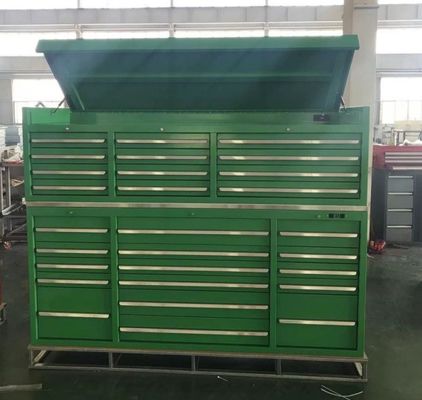 워크샵 차고 72in 오렌지 금속 도구 캐비닛 바퀴와 OEM ODM 허용