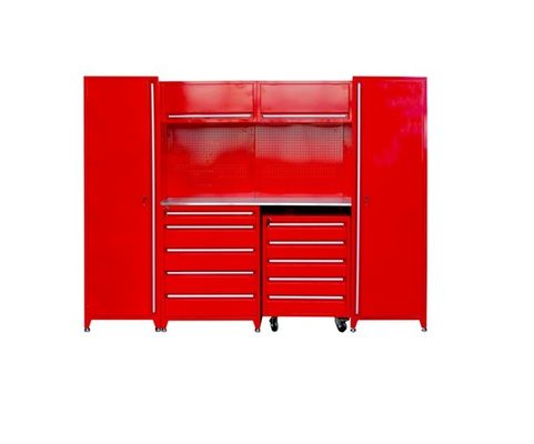 차고 가게 도구 2024 500 pcs 스테인리스 스틸 작업 벤치 작업실 도구 캐비닛