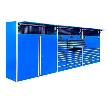 1.0mm 1.2mm 1.5mm 차고 금속 도구 캐비닛 옵션 로커와 잠금 포함