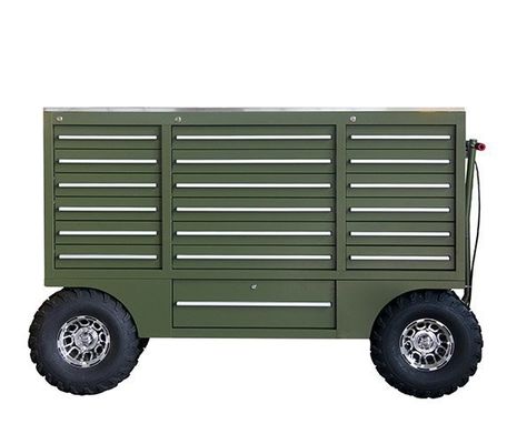 OEM ODM 헤비 듀시 금속 19 슬라이드 도구 상자 키 잠금 세트 및 바퀴