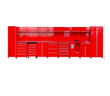벽에 장착 된 가리지 도구 캐비닛 킷과 페그보드 콜드 롤 스틸 0.8mm-1.50mm 두께
