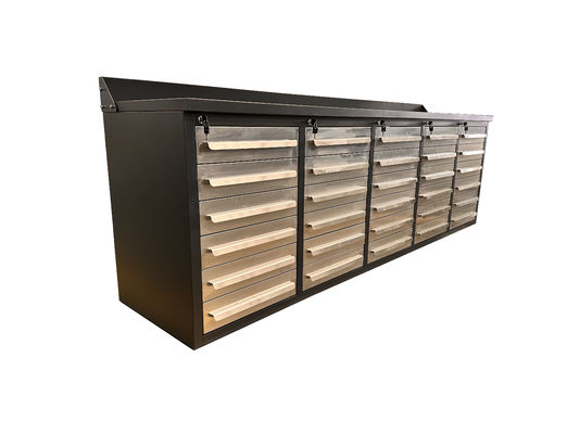 수용 가능한 OEM ODM 차고 작업실용 냉 laminated 스틸 20 드라워 도구 캐비닛