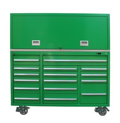 용납 OEM ODM 72&quot; 스테인리스 스틸 도구 상자 휠에 내구성 금속 도구 저장