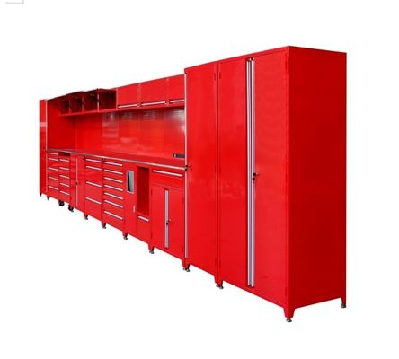 OEM 로고 차고 캐비닛 스테인리스 스틸 결합 캐비닛 및 도구 카트