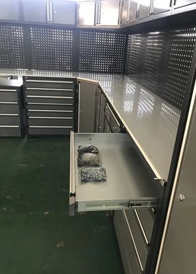 냉 laminated 강철 판과 파우더로 코팅 된 중량 바퀴 가리지 도구 캐비닛