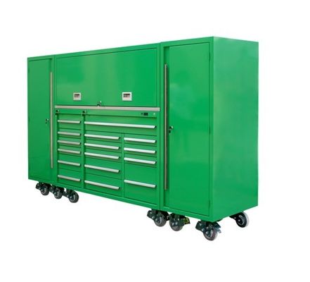 OEM 지원 생산 차고 스테인레스 스틸 손잡이와 바퀴에 ESD 도구 상자