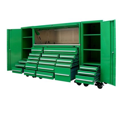 OEM 지원 생산 차고 스테인레스 스틸 손잡이와 바퀴에 ESD 도구 상자